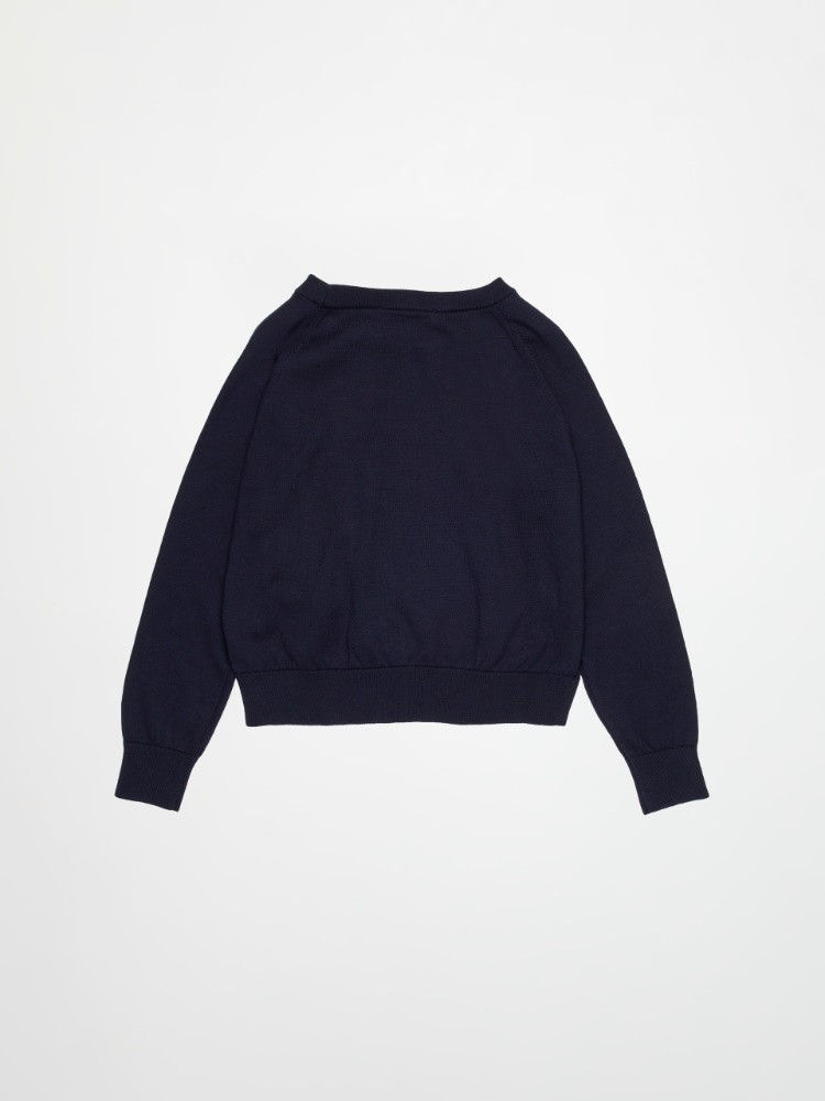 Pull col rond avec logo KID - MAX&Co. - 2