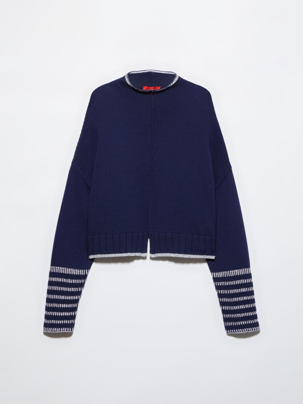 [ニンファ]  オーバーサイズ ニット - NAVY - MAX&Co.