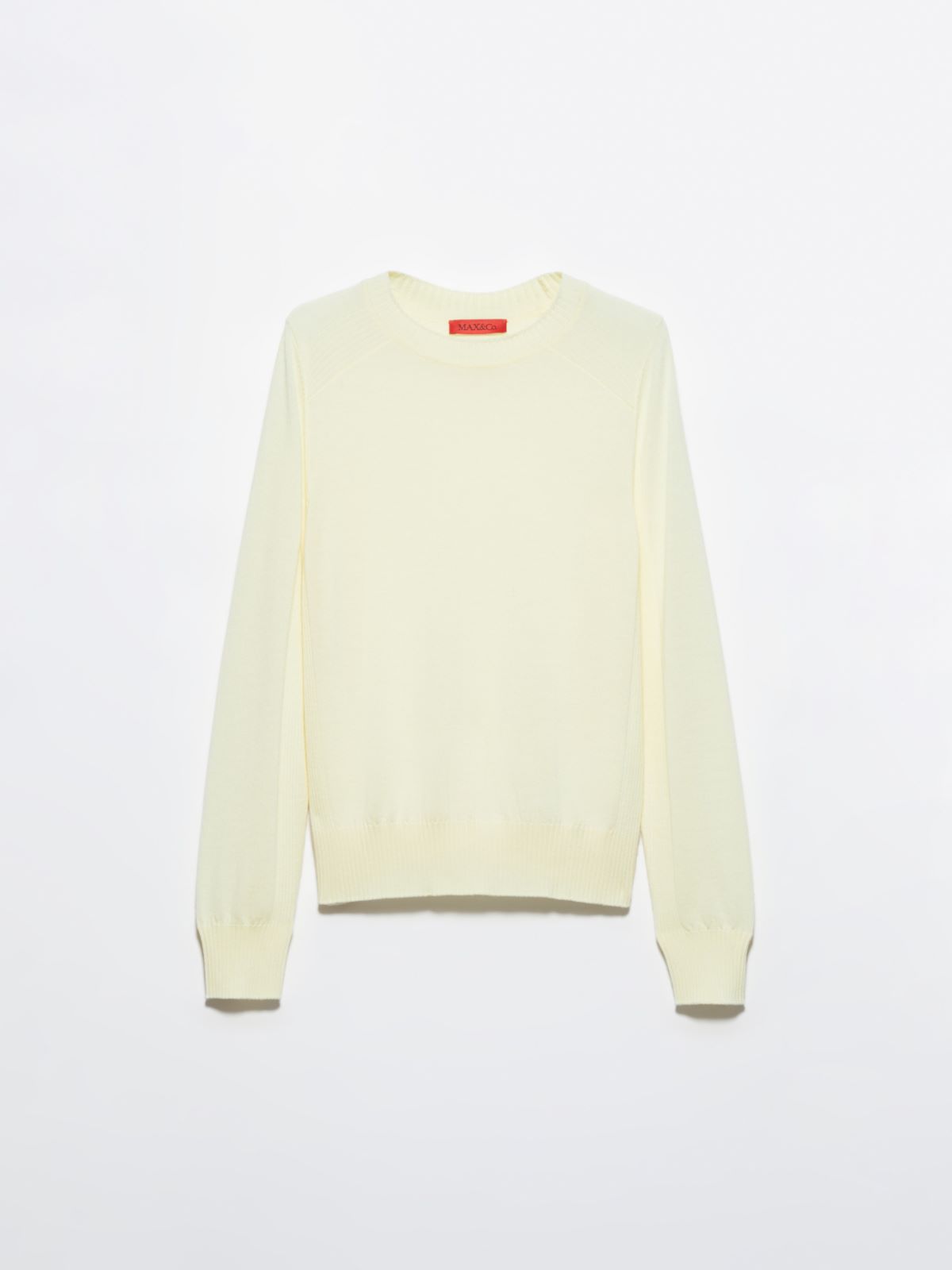 Pure merino wool sweater, vanilla | MAX&Co. Pure merino wool sweater - VANILLA - MAX&Co. - 4