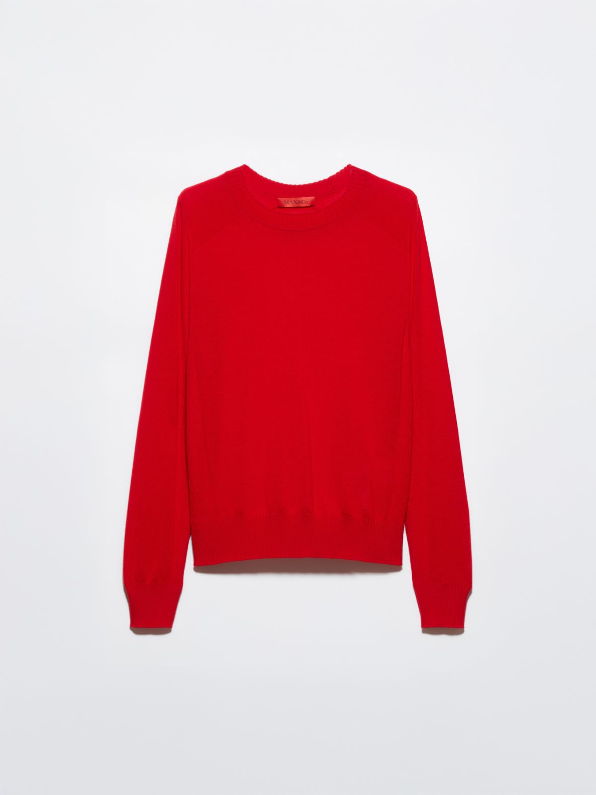 Pure merino wool sweater, red | MAX&Co. Pure merino wool sweater - RED - MAX&Co. - 5