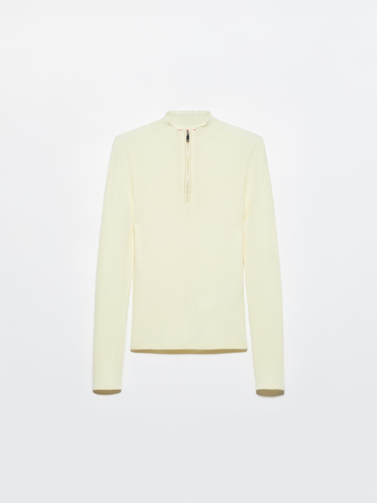 Pure merino wool jumper - VANILLA - MAX&Co.