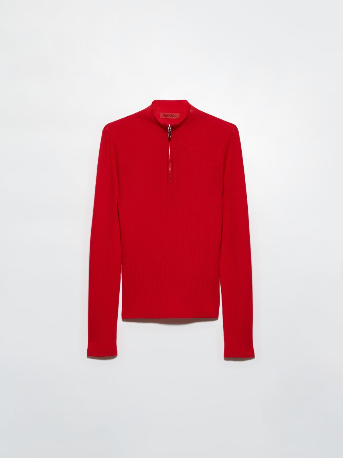 Pure merino wool jumper - RED - MAX&Co. - 5