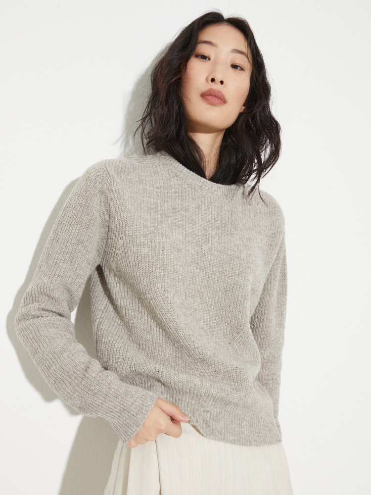 Undyed wool-blend jumper Undyed wool-blend jumper - SAND - MAX&Co.