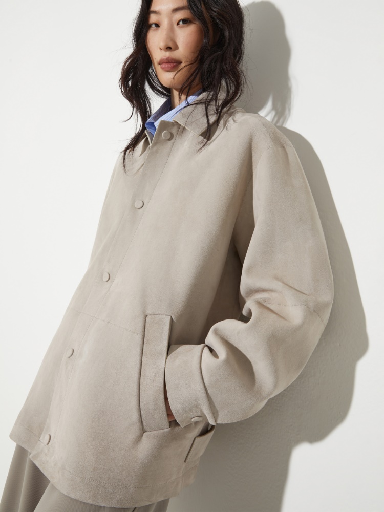 Suede shacket - MAX&Co. - 3