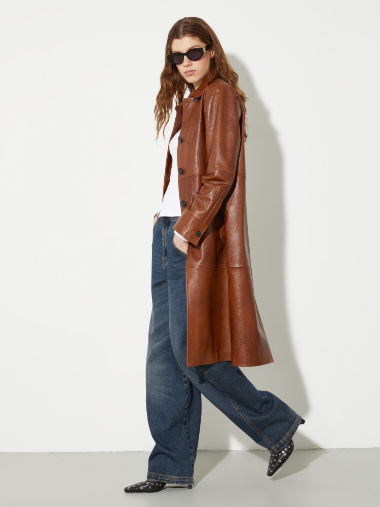 Cappotto in pelle lucida - MAX&Co. - 4