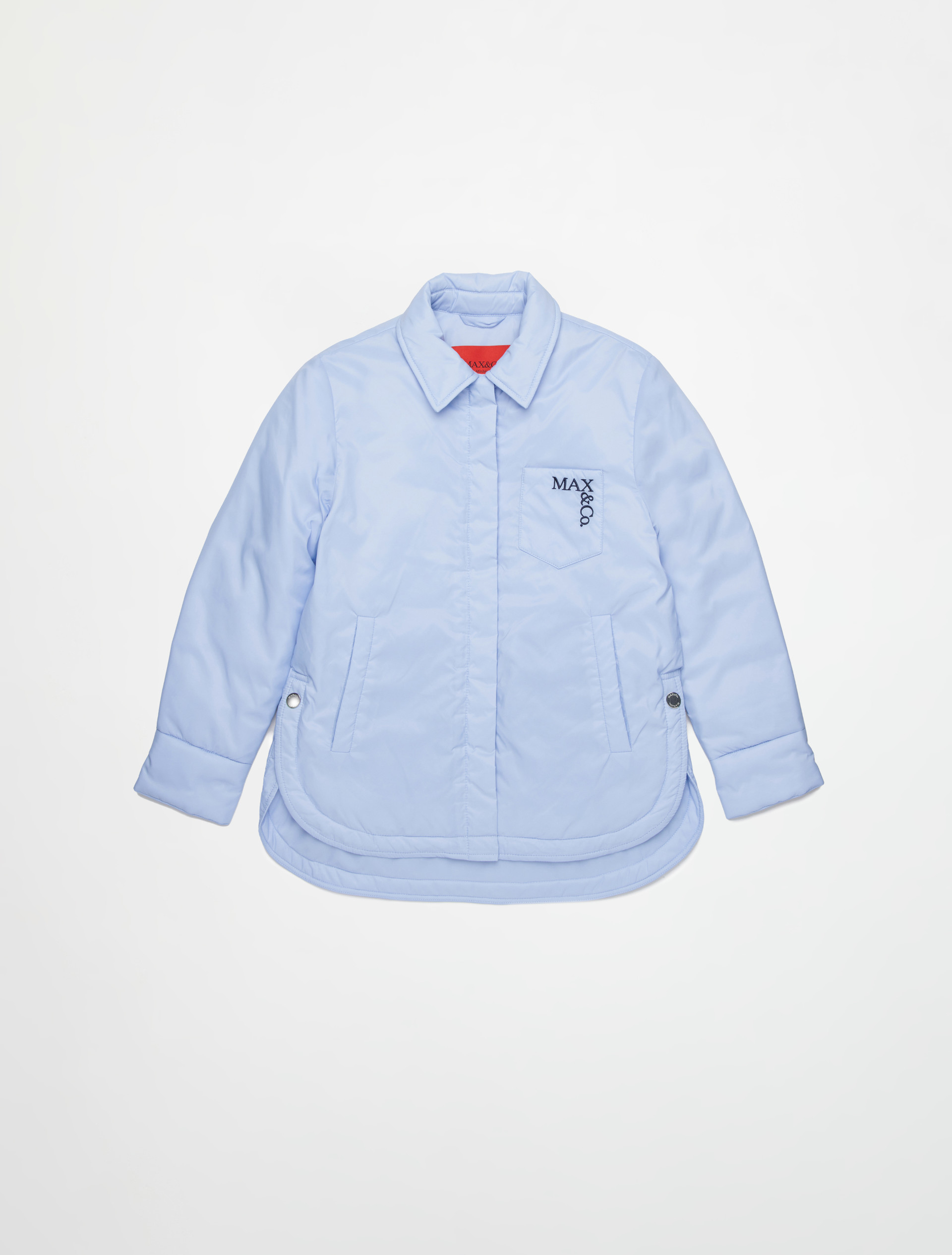 Chaqueta acolchada con logo estampado KID - LIGHT BLUE - MAX&Co. - 3