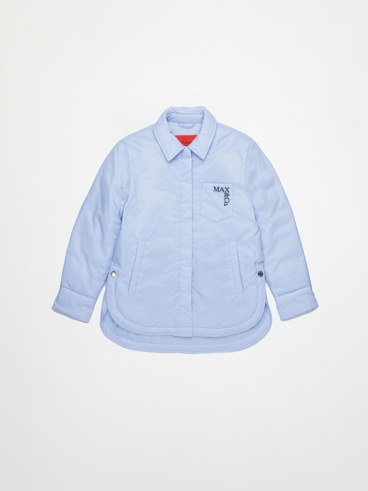 Chaqueta acolchada con logo estampado KID - LIGHT BLUE - MAX&Co. - 3