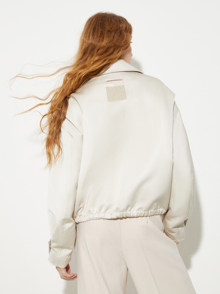 Duchesse satin bomber jacket - MAX&Co. - 2