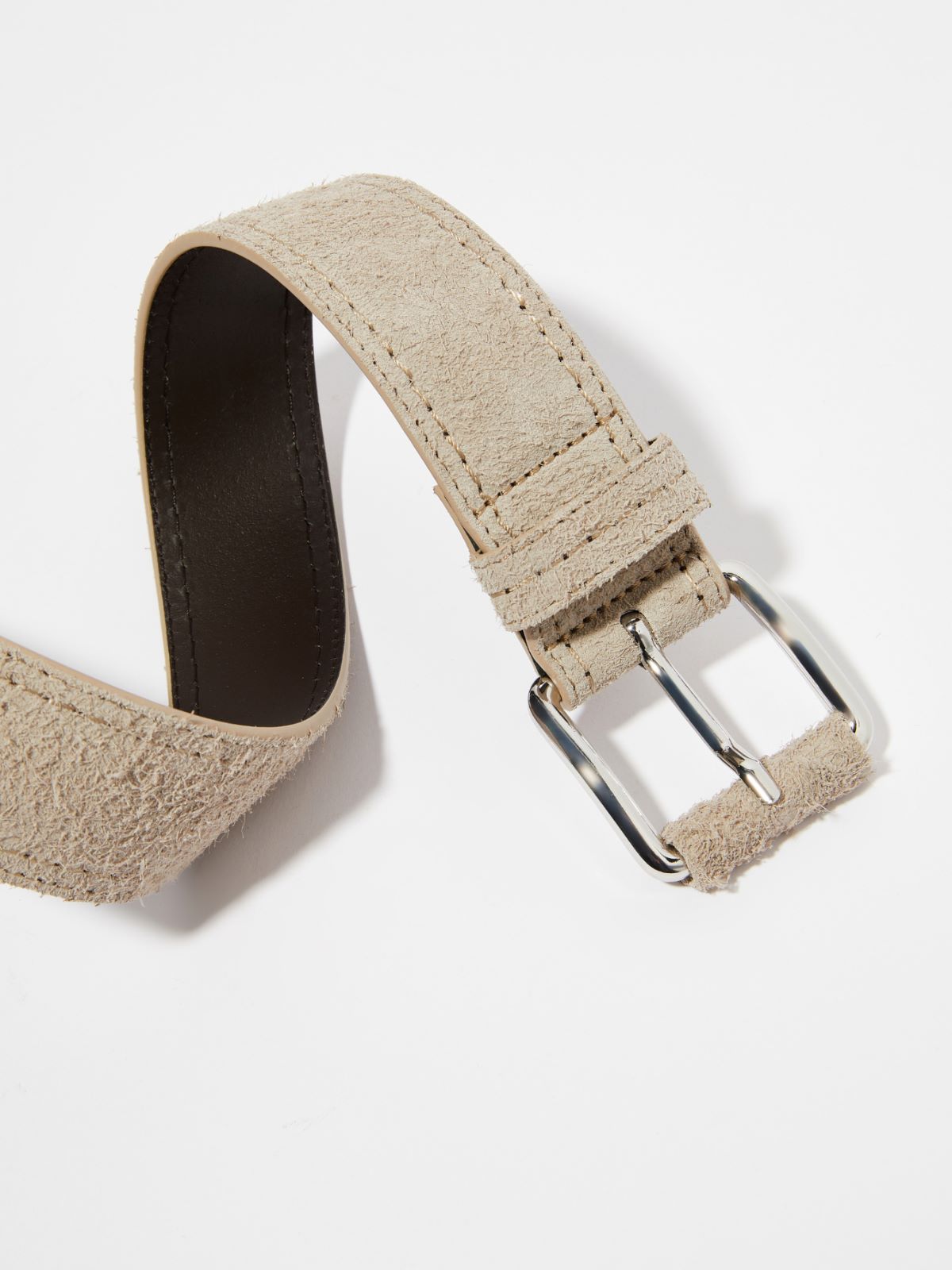 Suede belt, turtledove | MAX&Co. Suede belt - TURTLEDOVE - MAX&Co. - 2