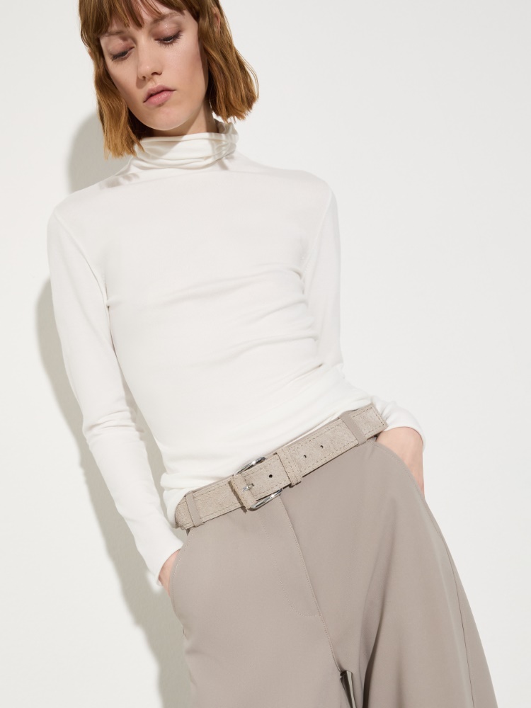 Ceinture en cuir suédé - MAX&Co. - 3