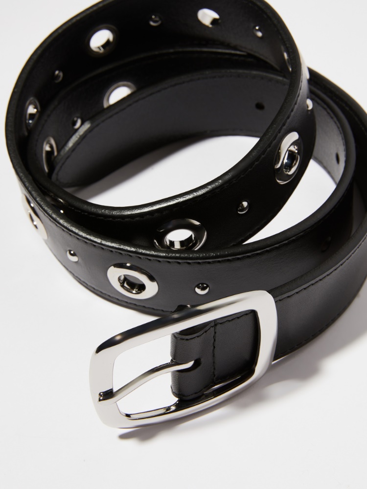 Ceinture en cuir avec œillets - MAX&Co. - 2