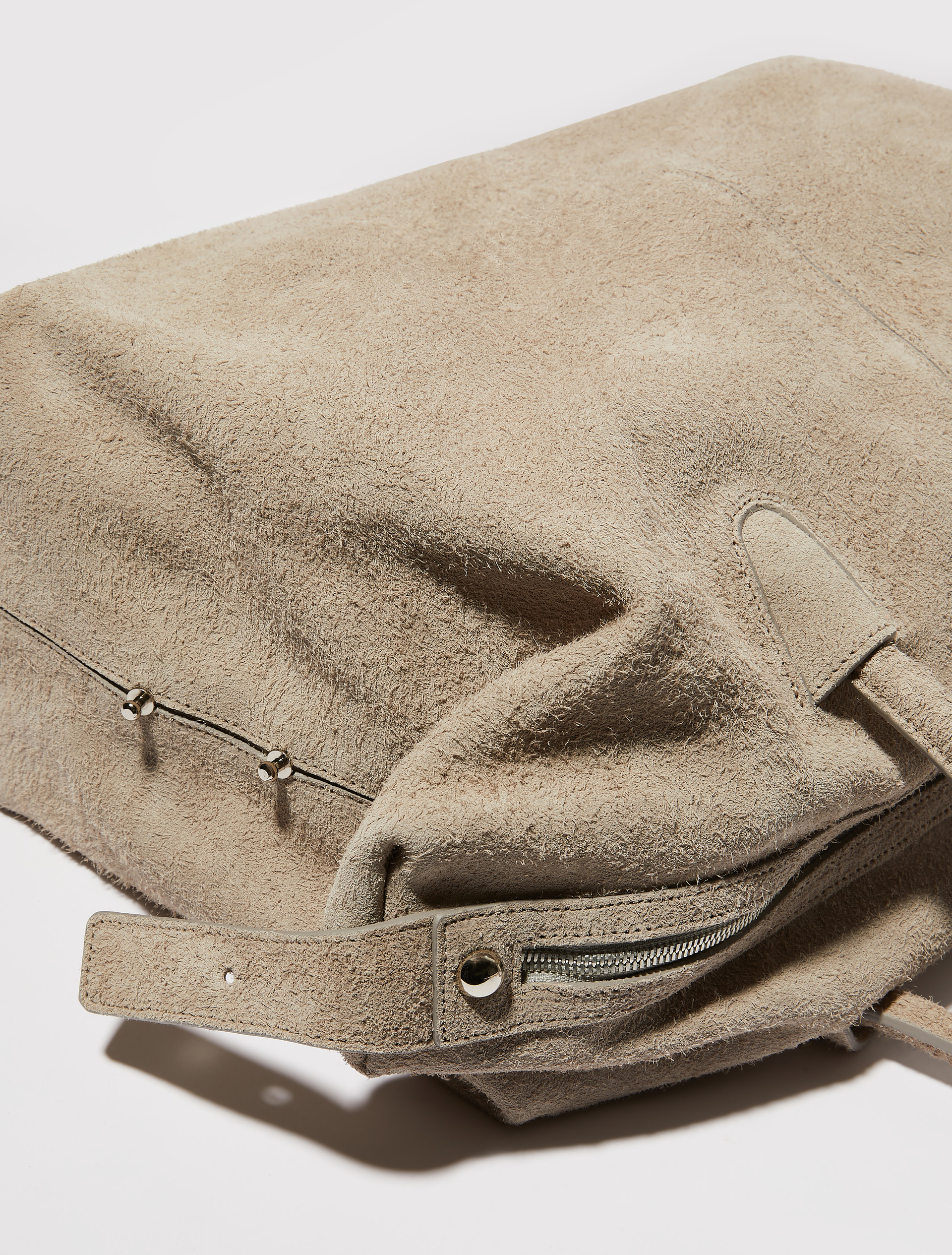 Suede tote bag - TURTLEDOVE - MAX&Co. - 3