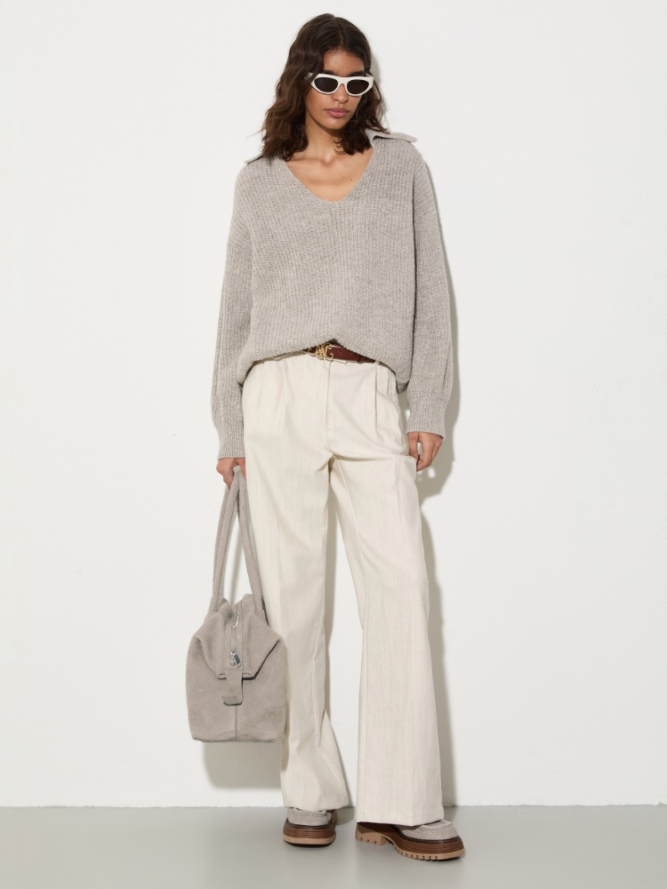 Suede tote bag - MAX&Co. - 6