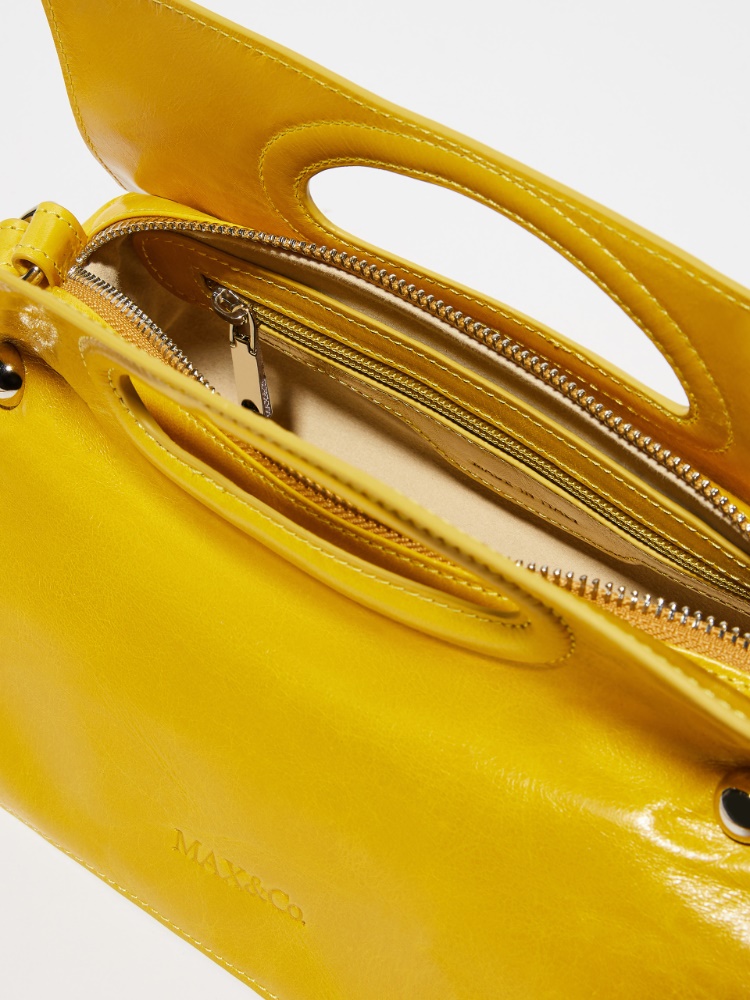 Bookbag glossy-leather bag - MAX&Co. - 4
