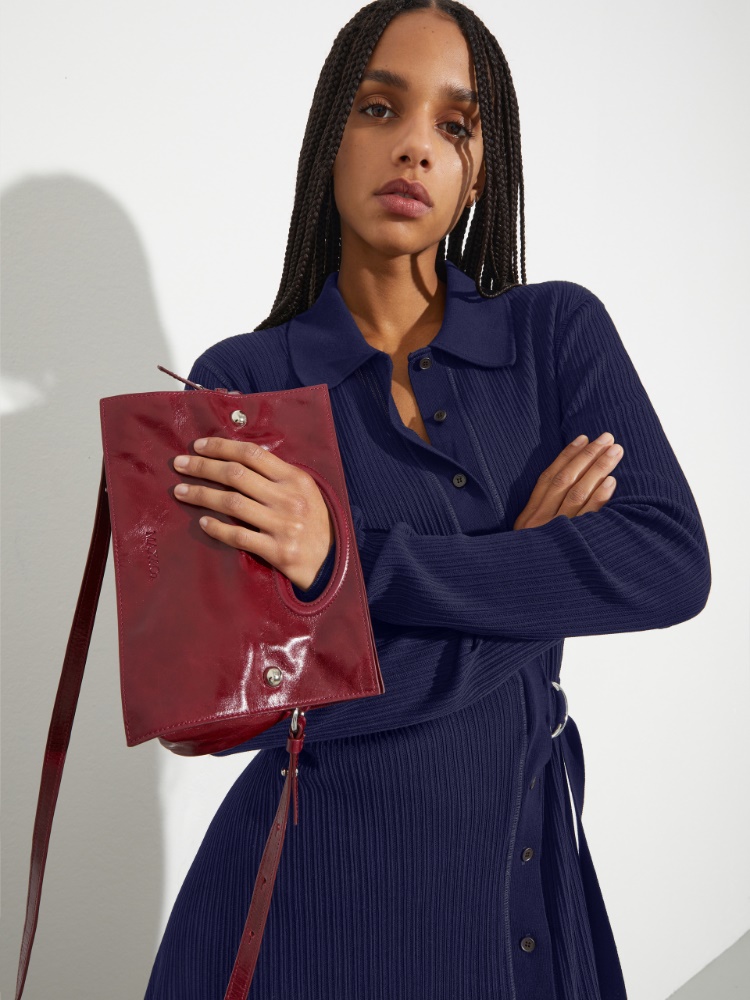 Bookbag glossy-leather bag - MAX&Co. - 5