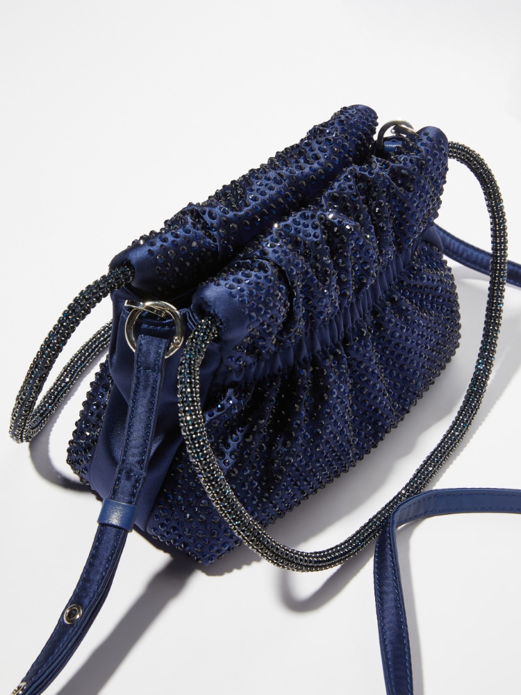 Rhinestone-embellished satin bag - MAX&Co. - 3