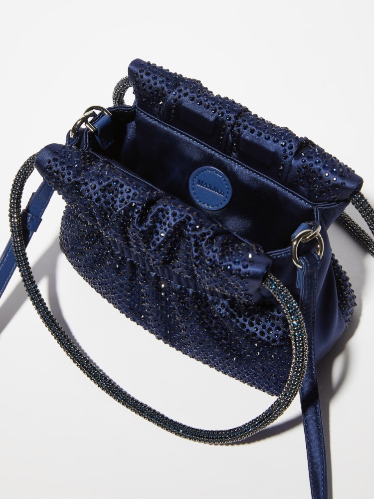Rhinestone-embellished satin bag - MAX&Co. - 4