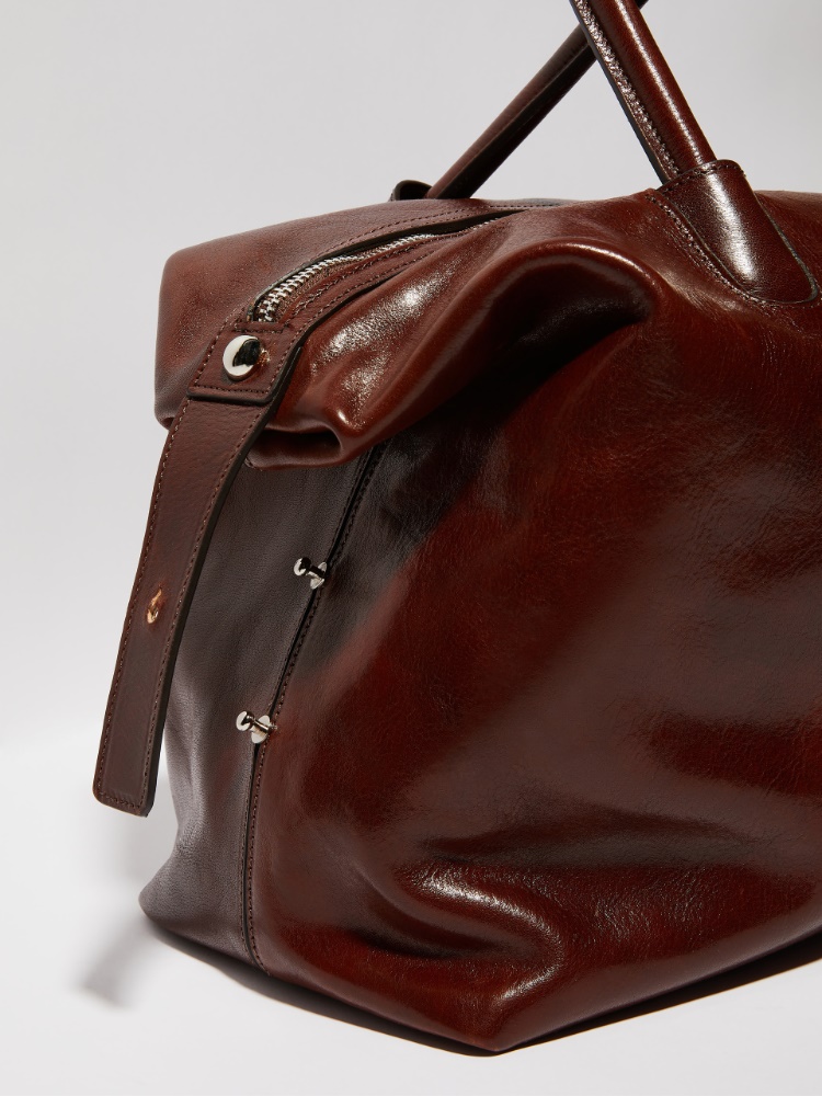 Shiny leather tote bag - MAX&Co. - 3
