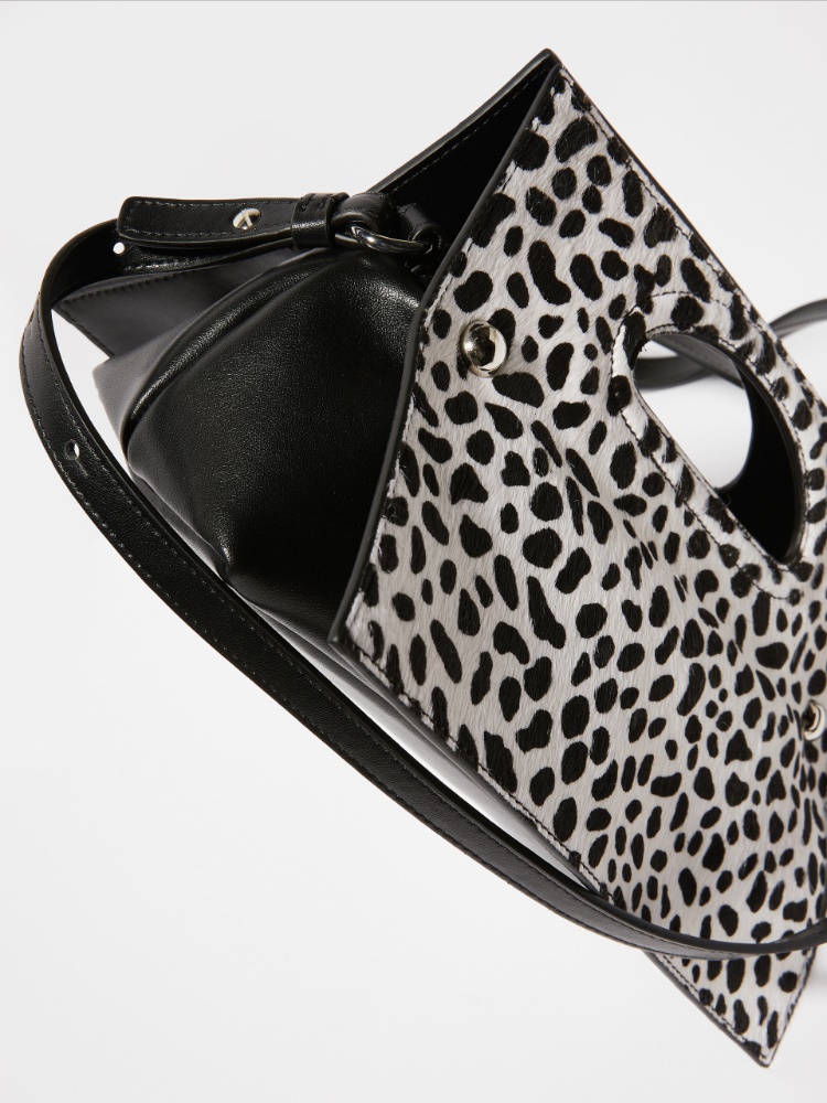 Bookbag calf-hair bag - MAX&Co. - 3