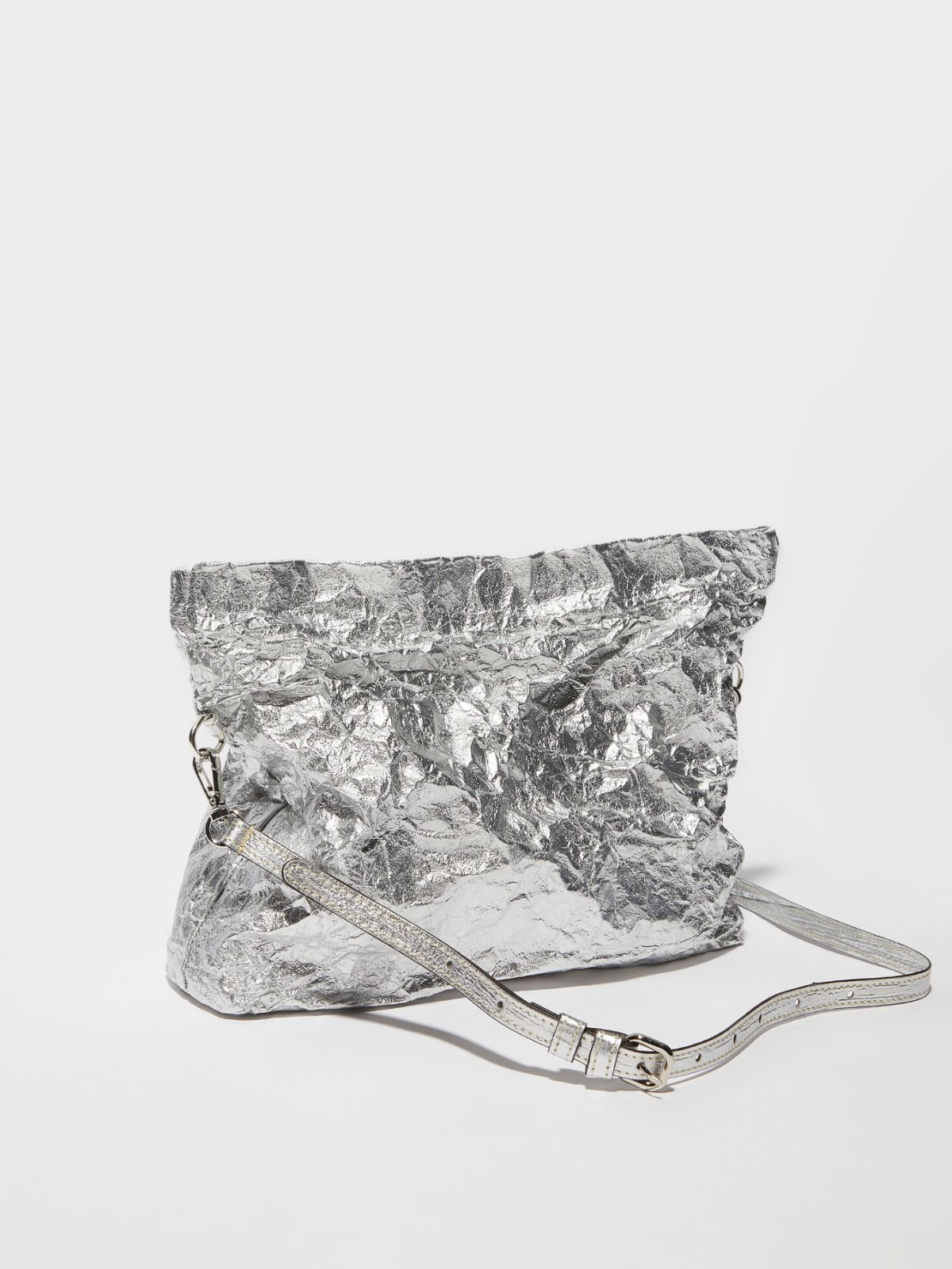 Mouldable laminated bag - SILVER - MAX&Co. - 2