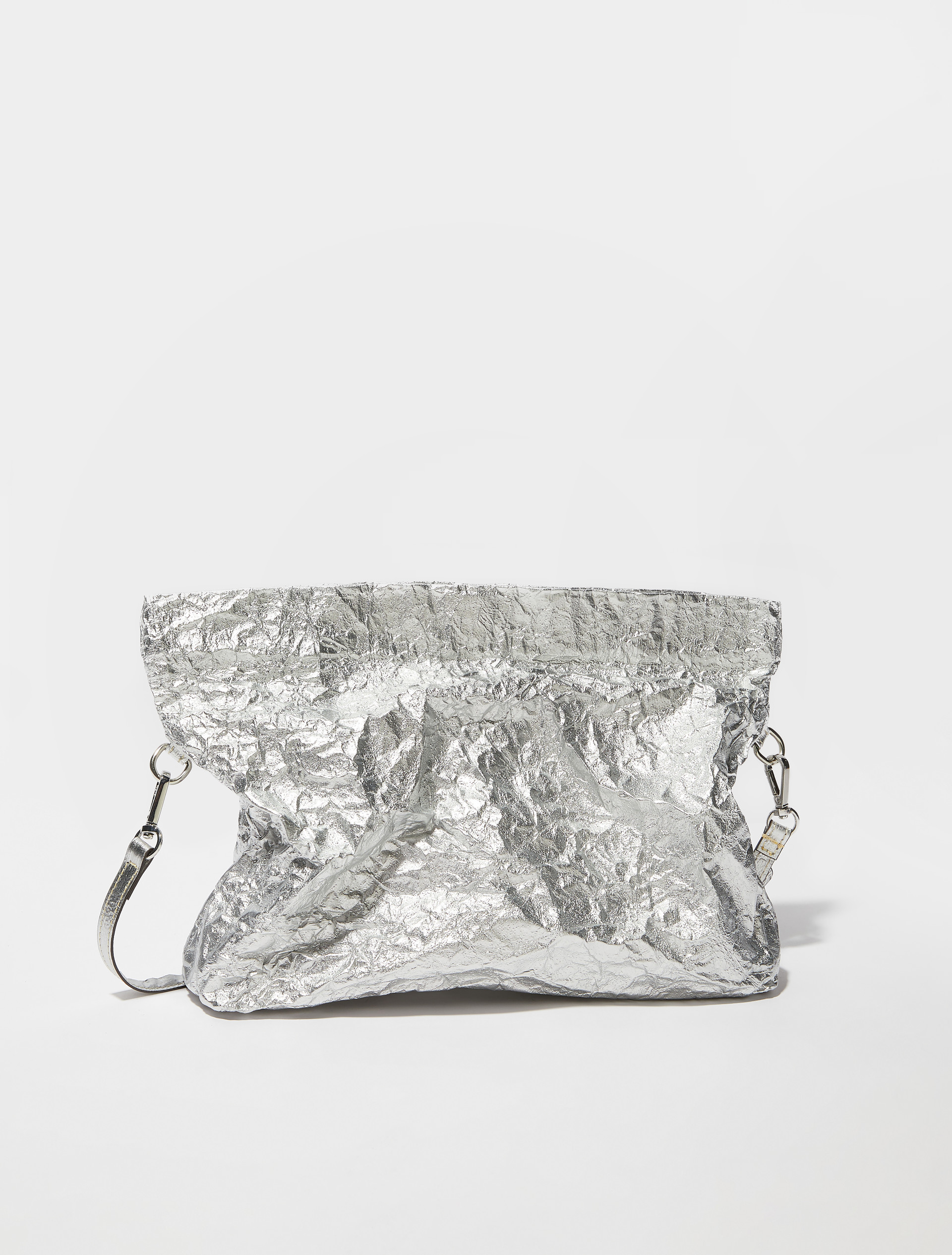 Mouldable laminated bag - SILVER - MAX&Co.