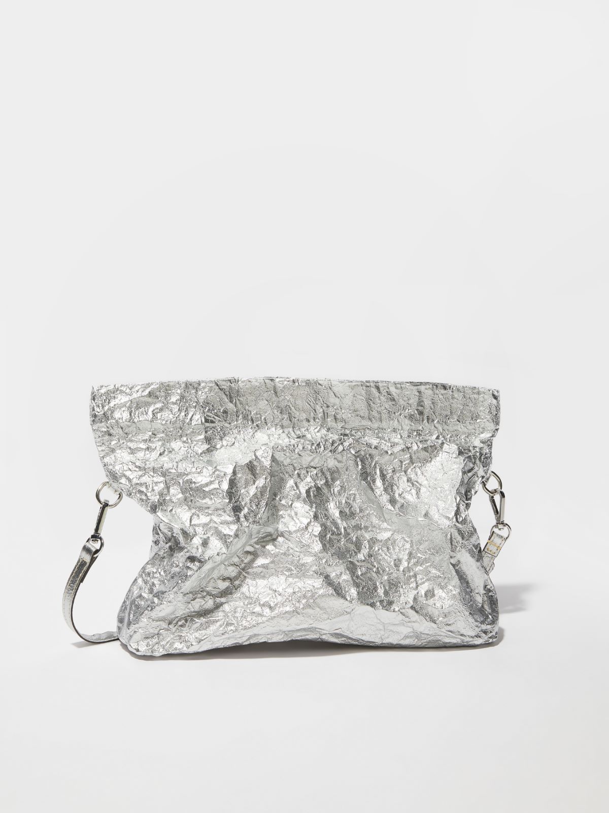Mouldable laminated bag - SILVER - MAX&Co.