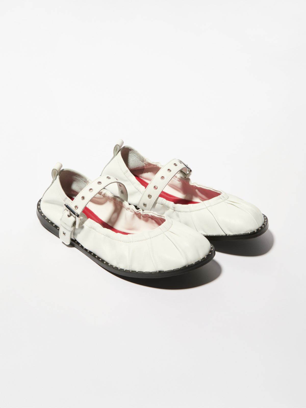 Ballerine in nappa - BIANCO - MAX&Co. - 3