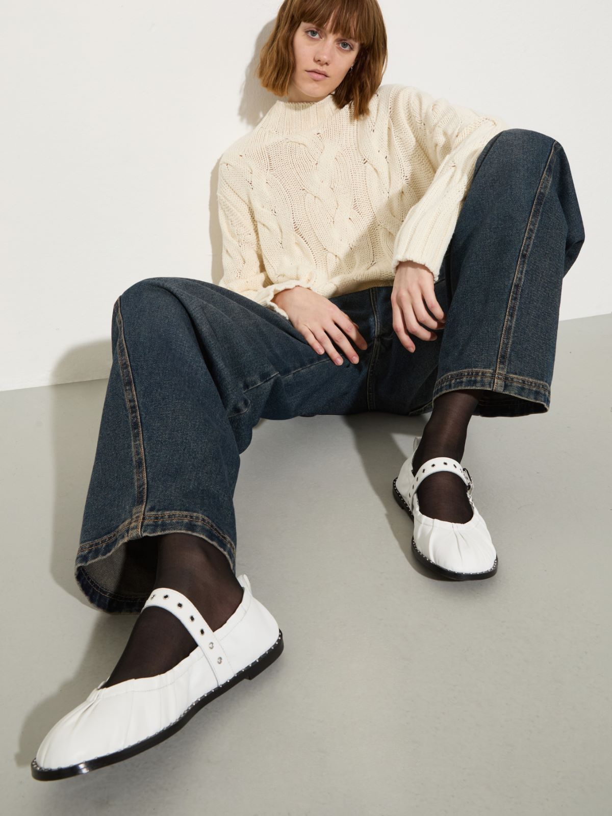 Ballerine in nappa - BIANCO - MAX&Co. - 6