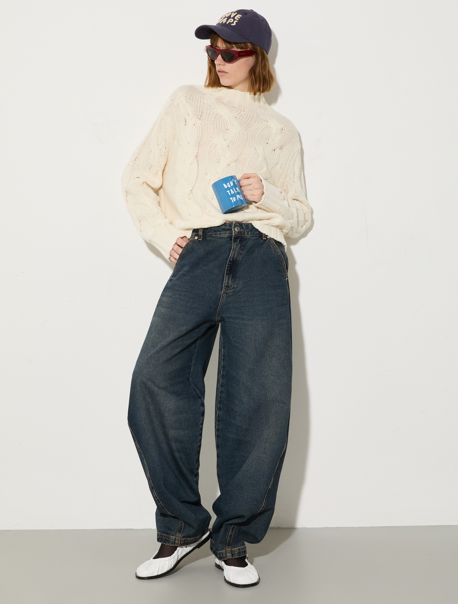 Ballerine in nappa - BIANCO - MAX&Co. - 5