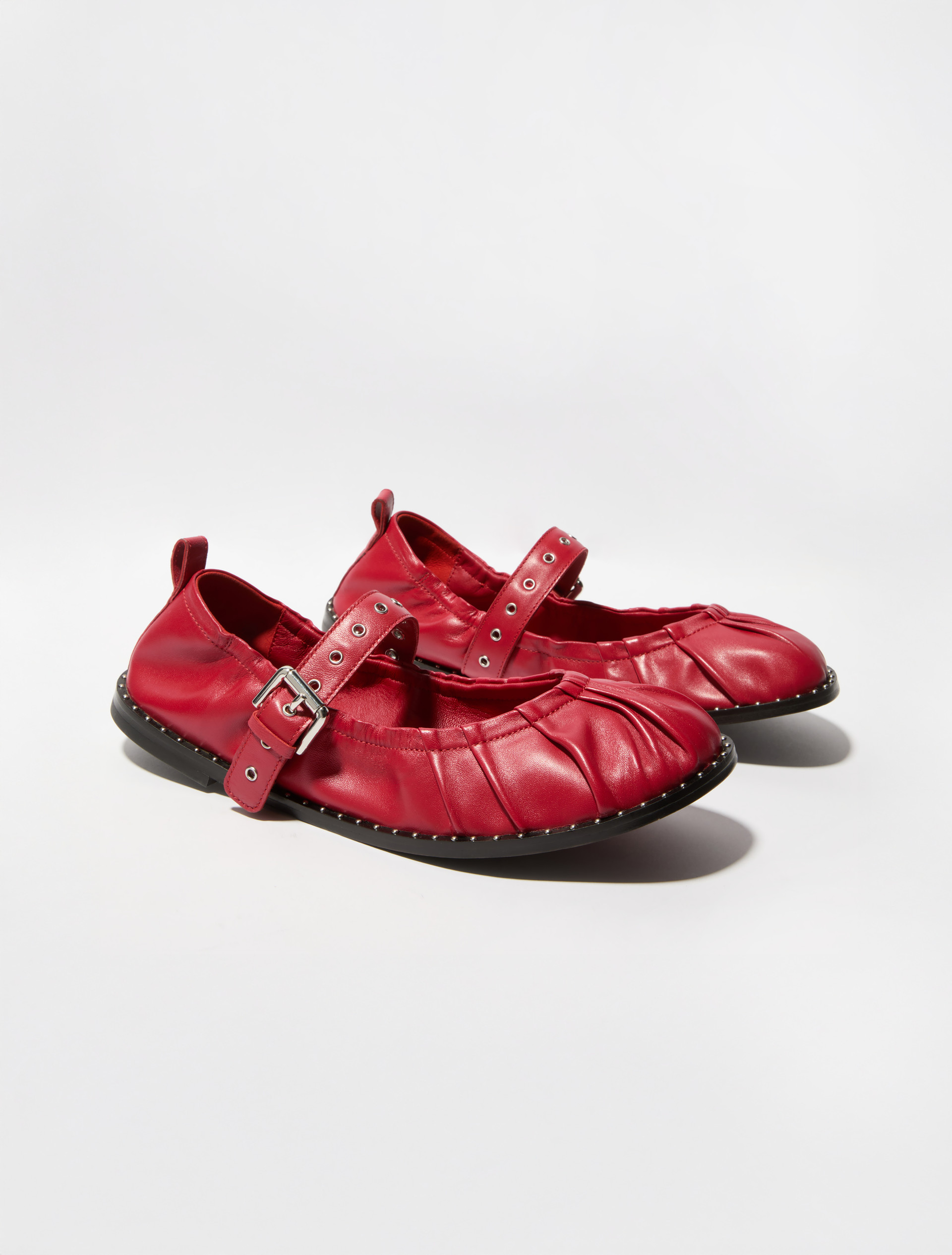 Ballerine in nappa - ROSSO - MAX&Co. - 3