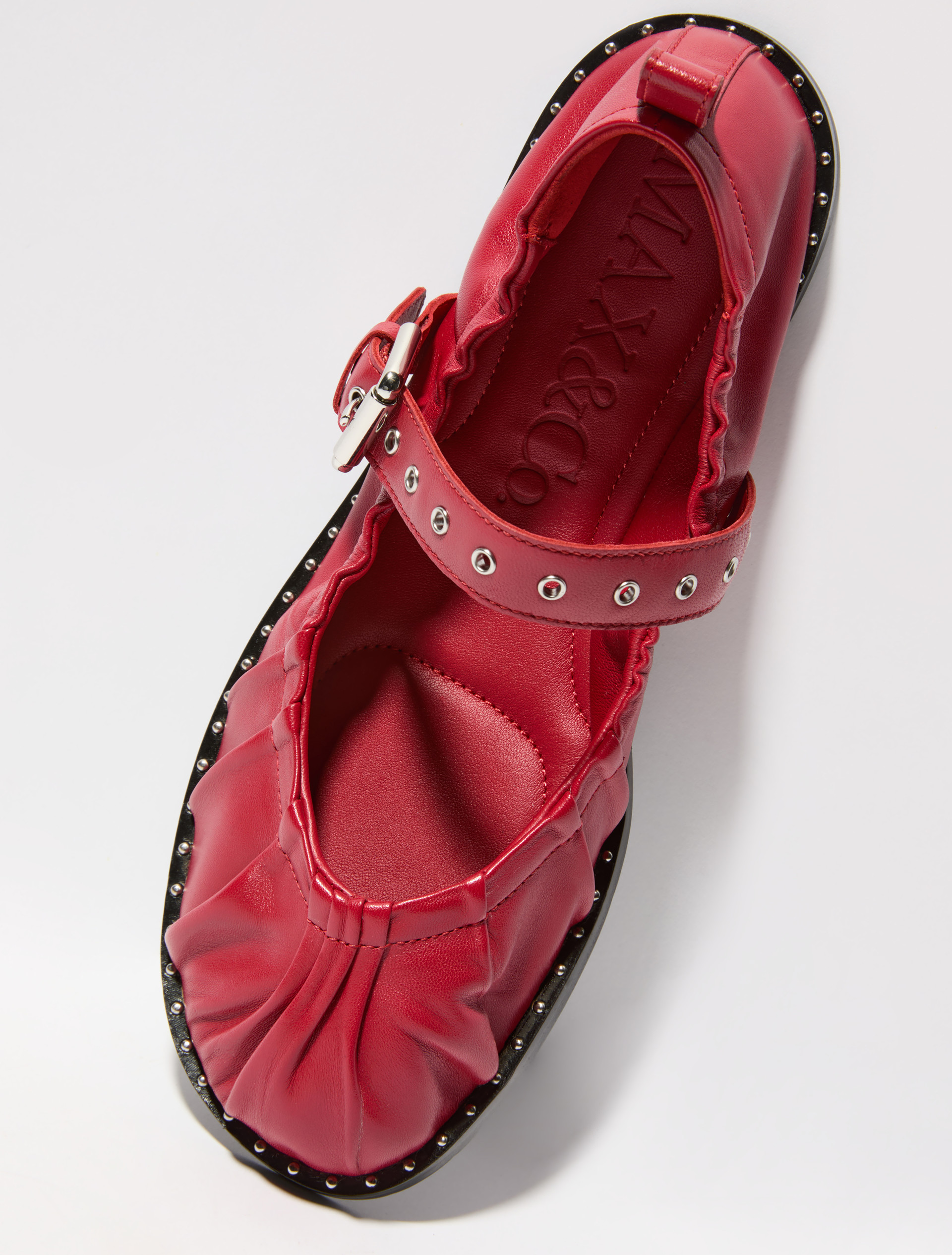 Ballerine in nappa - ROSSO - MAX&Co. - 4