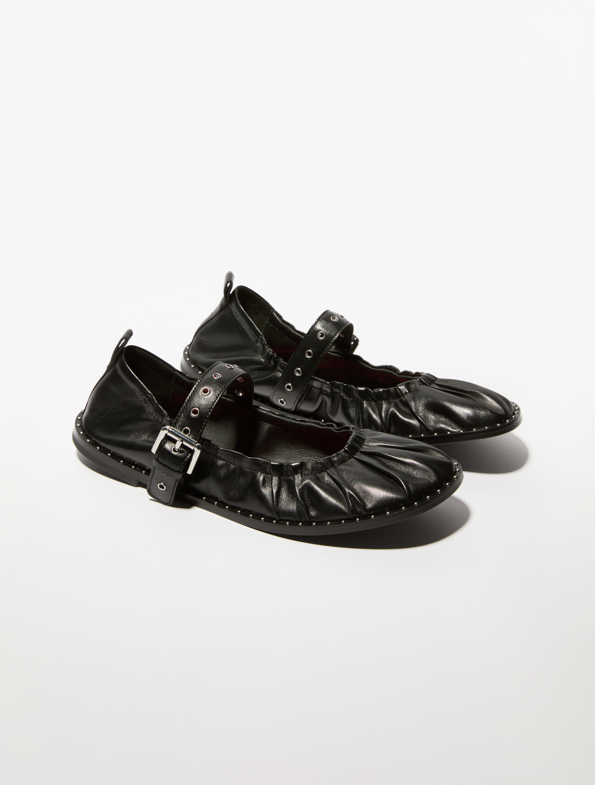 Ballerine in nappa, nero | MAX&Co. Ballerine in nappa - NERO - MAX&Co. - 3