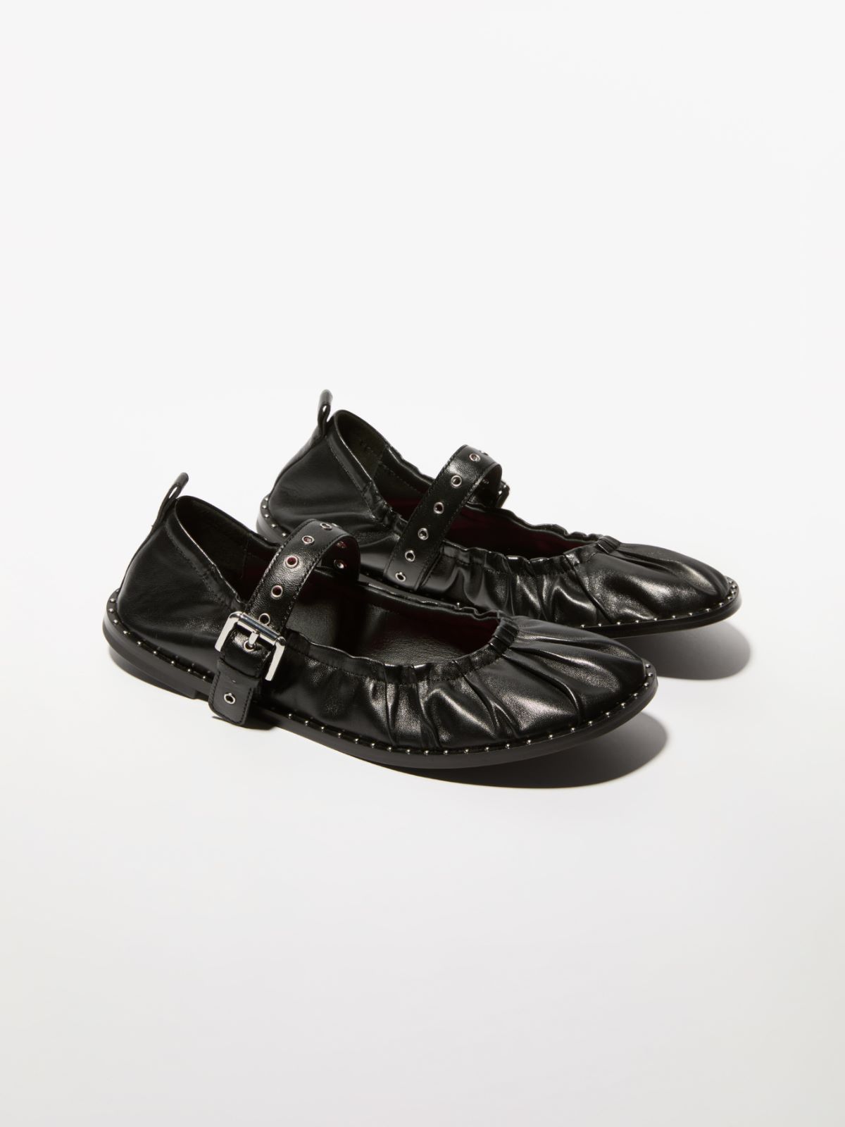Ballerine in nappa, nero | MAX&Co. Ballerine in nappa - NERO - MAX&Co. - 3