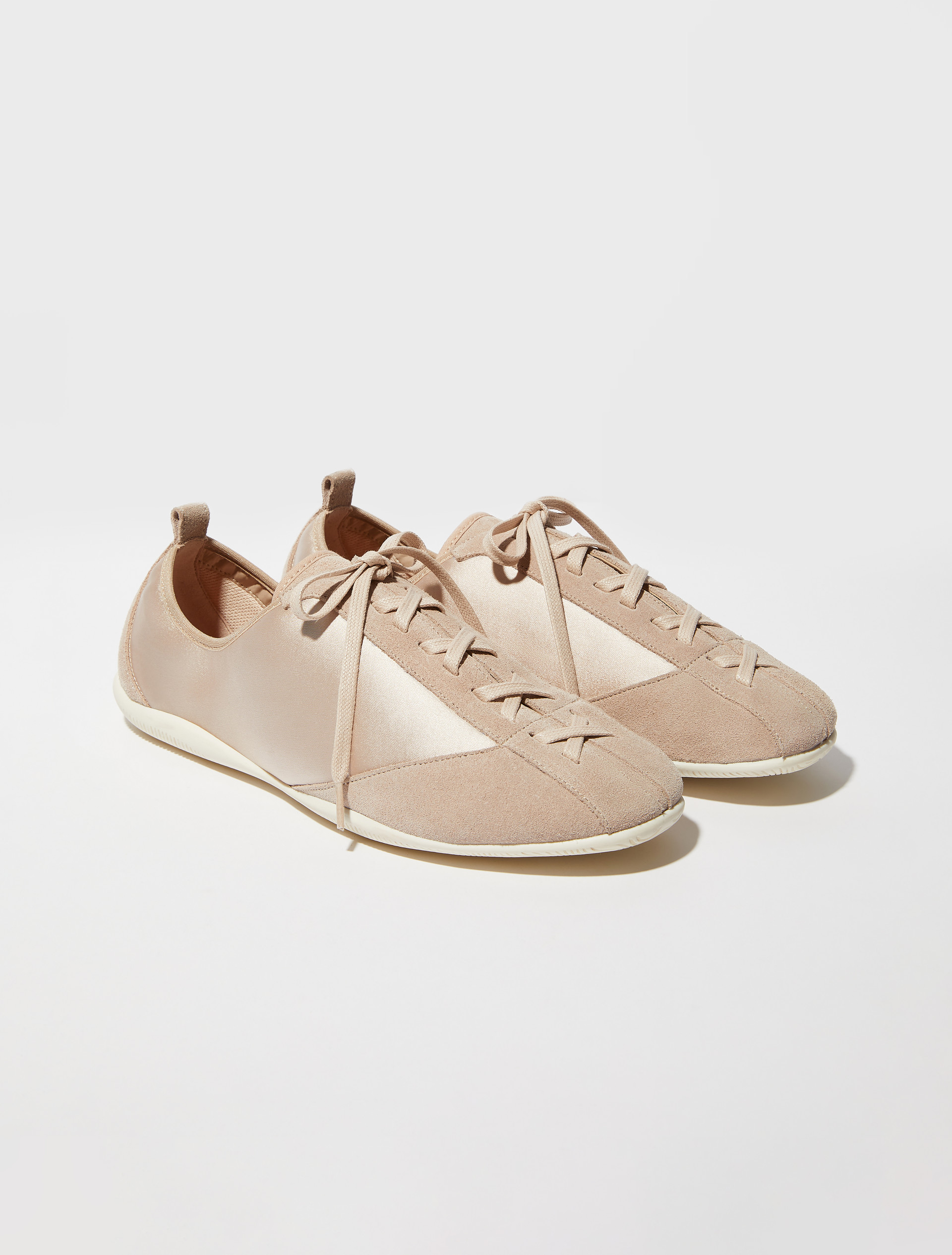 Satin and suede sneakers - NUDO - MAX&Co. - 3