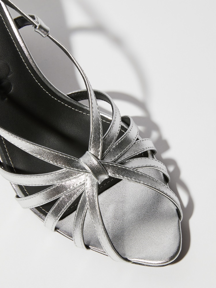 Laminated leather sandals - MAX&Co. - 3