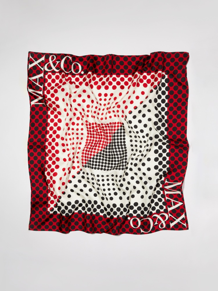 Silk twill scarf - MAX&Co. - 2
