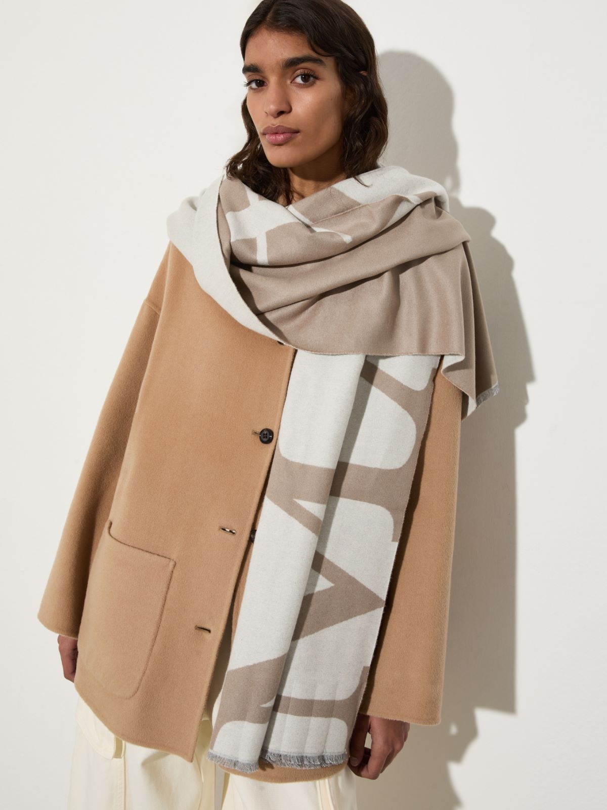 Jacquard stole - TURTLEDOVE - MAX&Co.