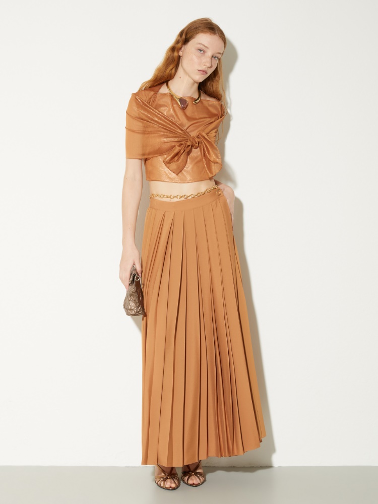 Laminated crepon shrug - MAX&Co. - 3