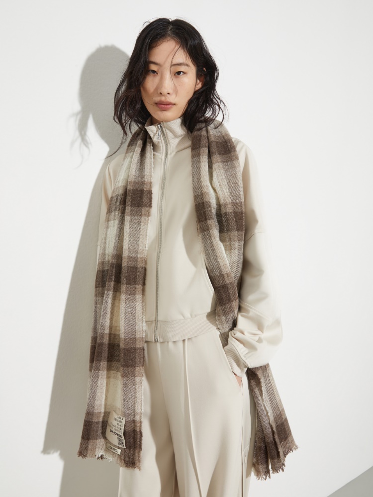 Undyed wool-blend stole - MAX&Co. - 4