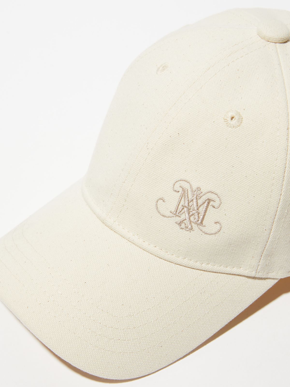 Hemp and cotton baseball cap - WHITE - MAX&Co. - 2