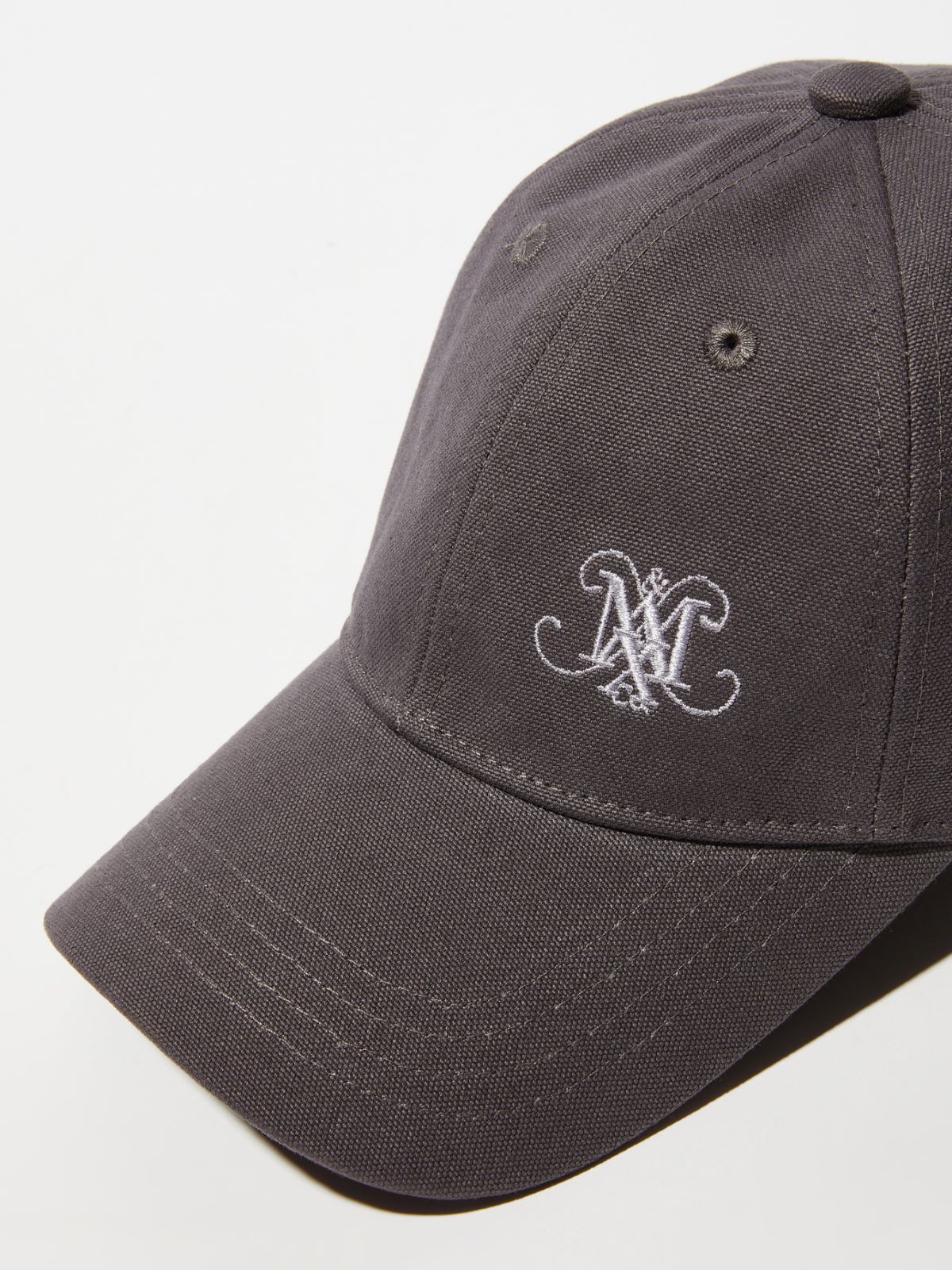 Hemp and cotton baseball cap - AUBERGINE - MAX&Co. - 2