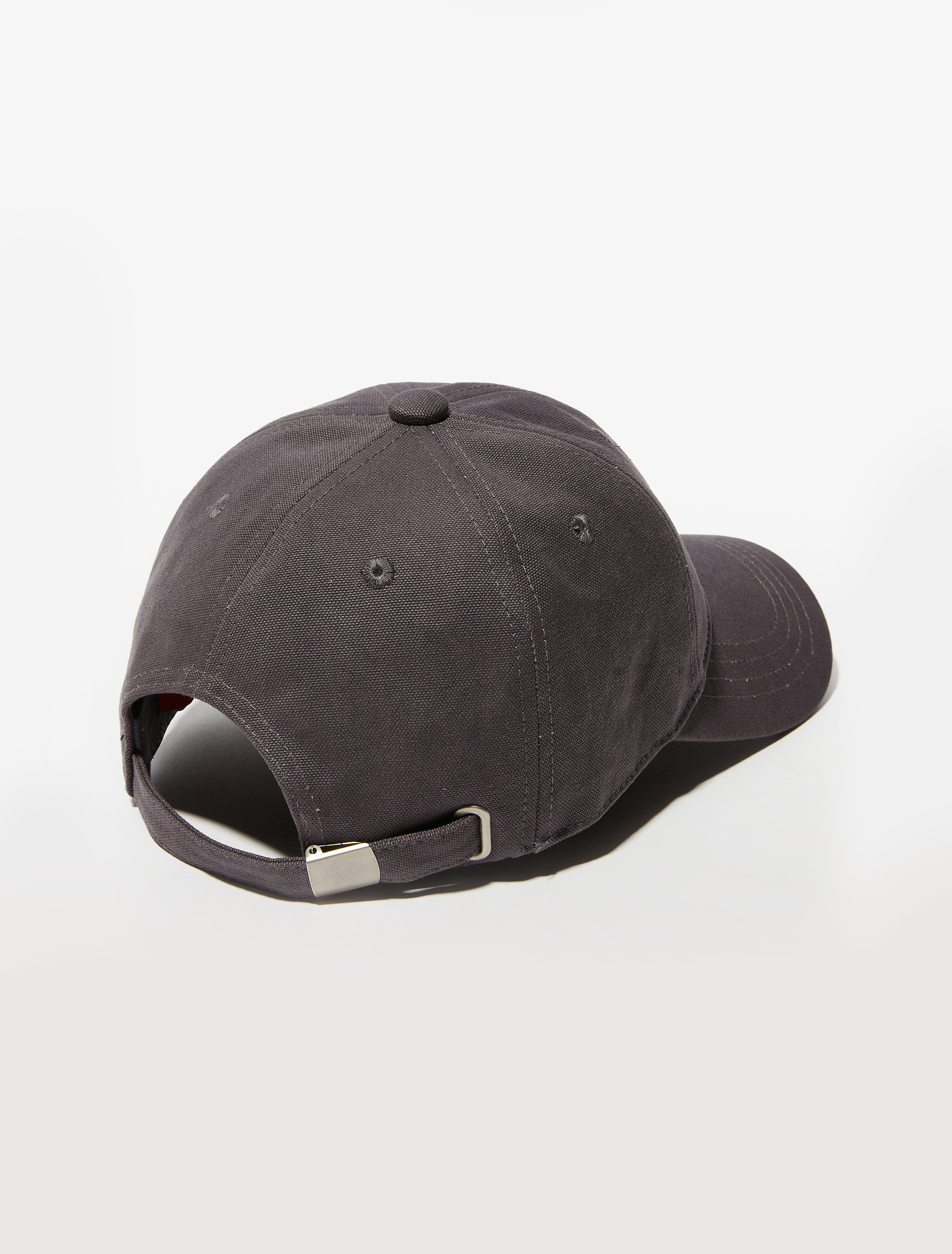 Hemp and cotton baseball cap - AUBERGINE - MAX&Co. - 3