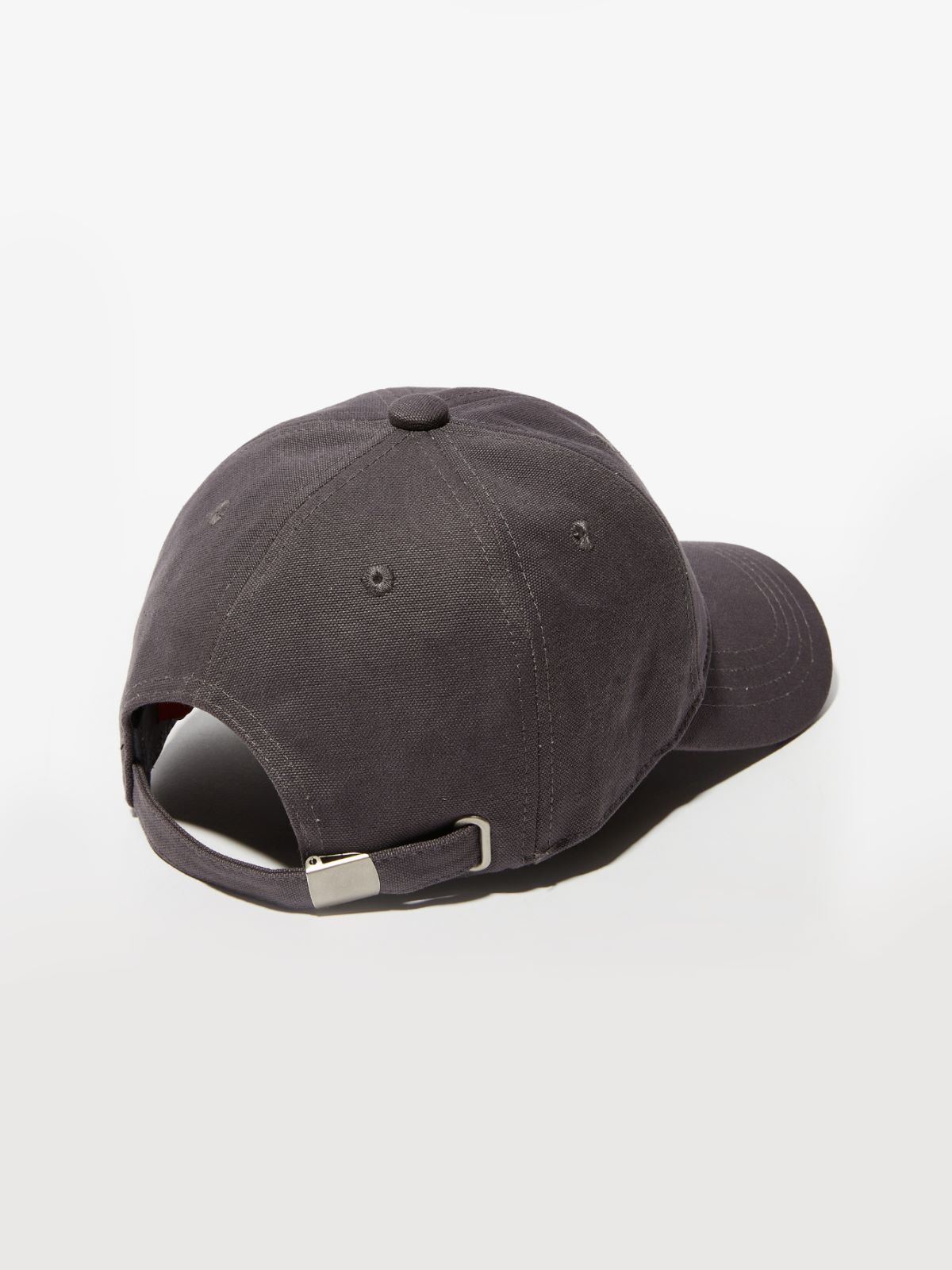 Hemp and cotton baseball cap - AUBERGINE - MAX&Co. - 3