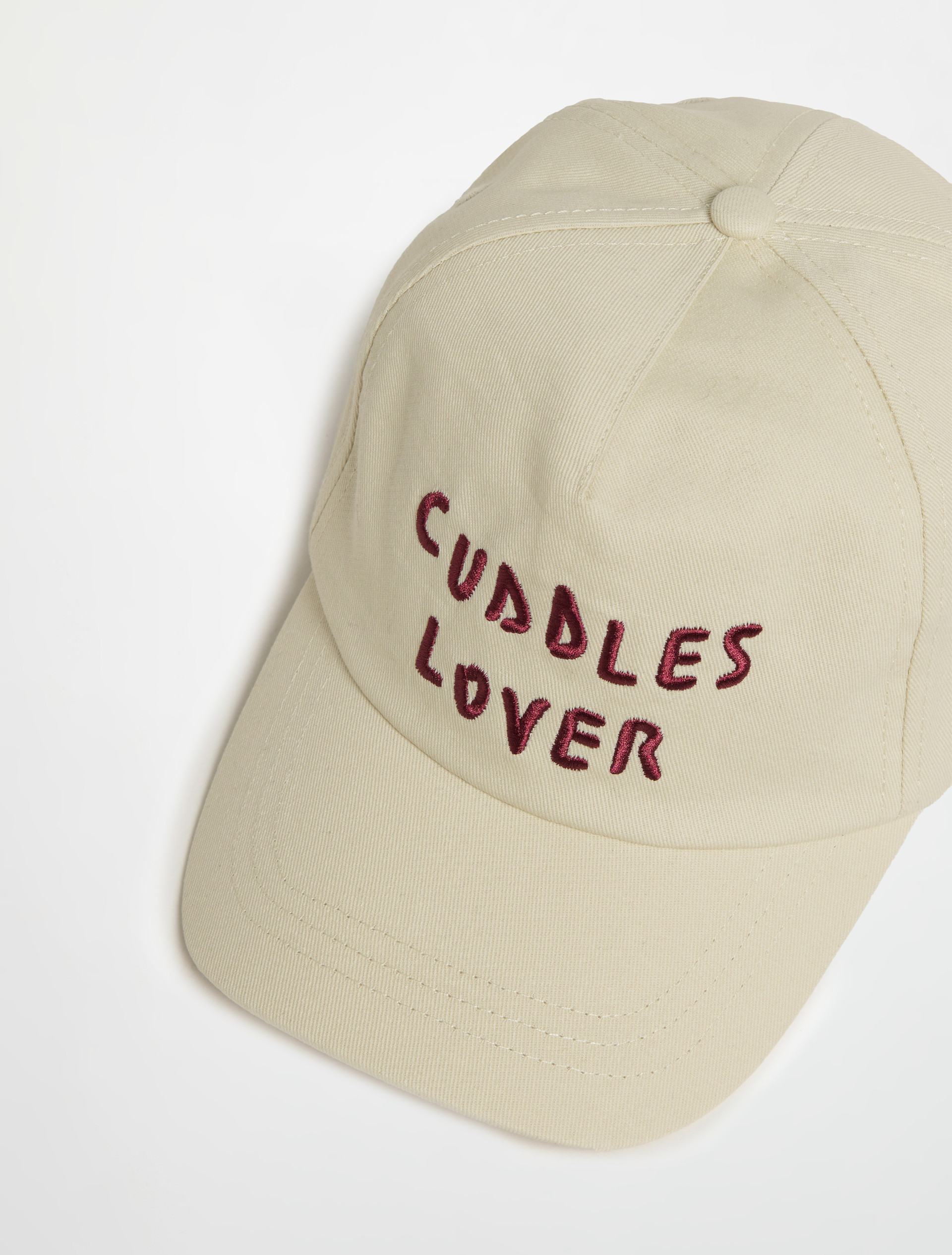 Gorra de béisbol con logo KID - WHITE - MAX&Co.