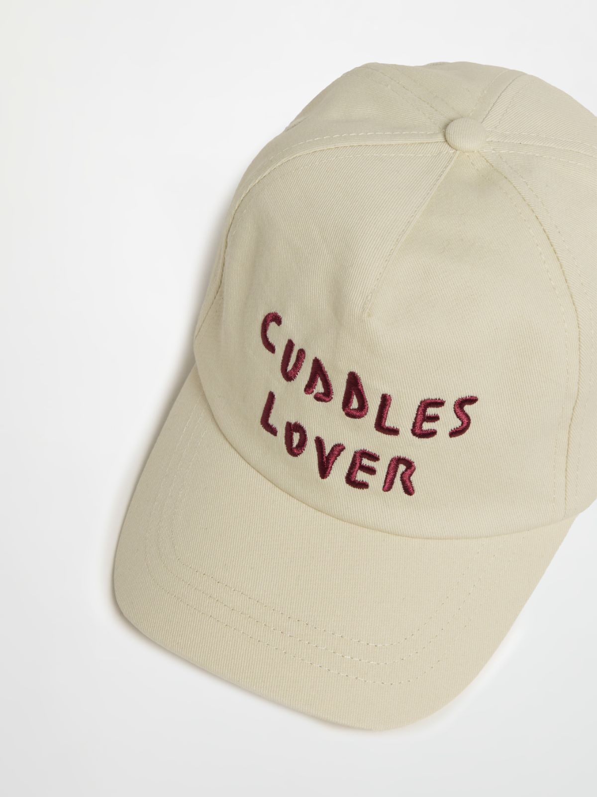 Gorra de béisbol con logo KID - WHITE - MAX&Co.