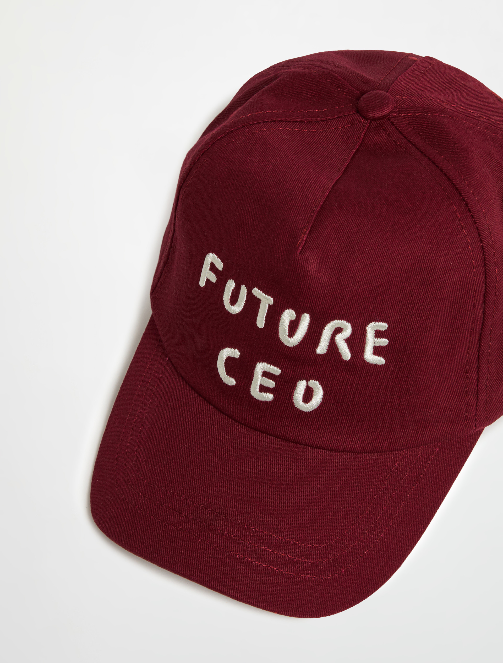 Gorra de béisbol con logo KID - BRICK RED - MAX&Co.