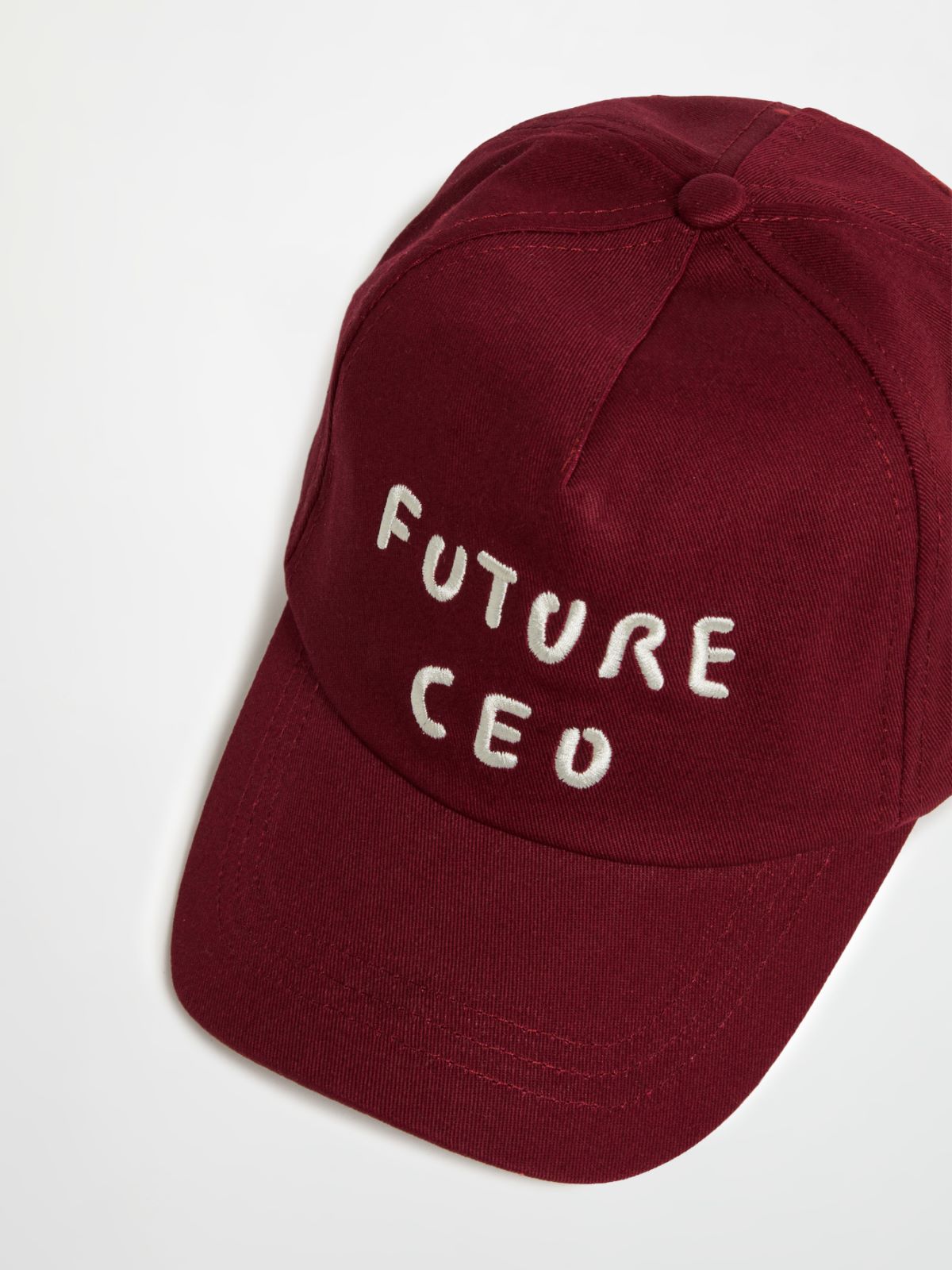 Gorra de béisbol con logo KID - BRICK RED - MAX&Co.