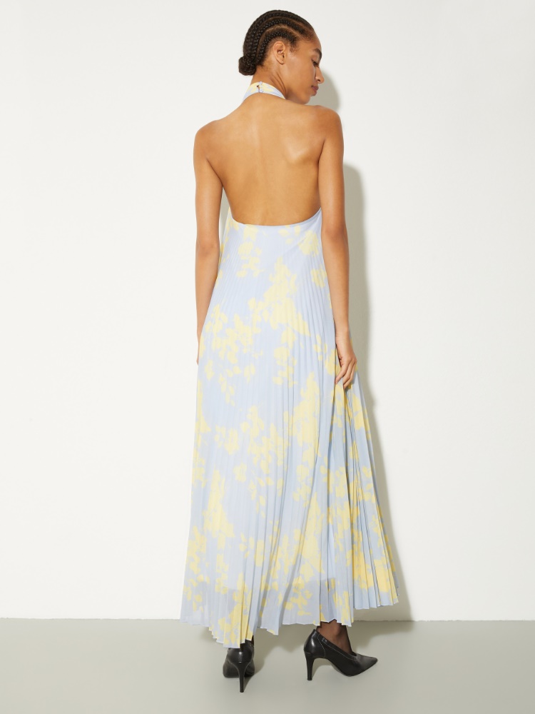 Pleated jersey halterneck dress - MAX&Co. - 2