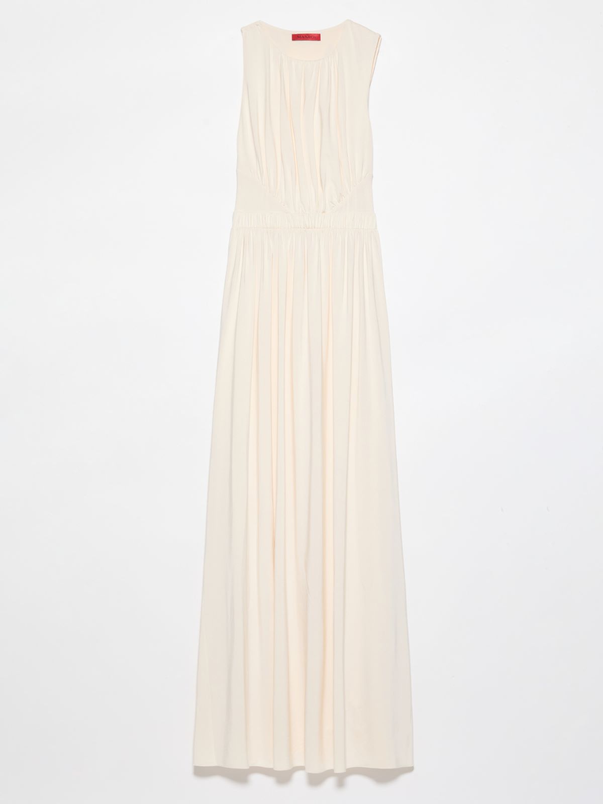 Crepe-jersey maxi dress, ivory | MAX&Co. Crepe-jersey maxi dress - IVORY - MAX&Co. - 5