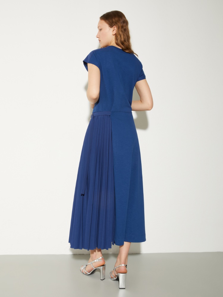 Cotton and linen jersey dress - MAX&Co. - 2